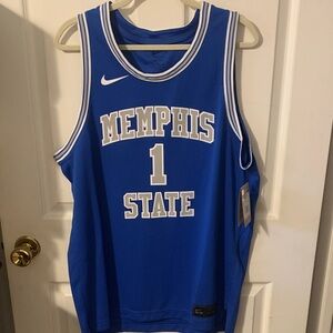 Nike Memphis State Royal Blue Jersey